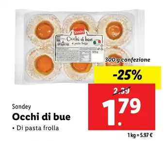 Lidl Sondey Occhi di bue offerta