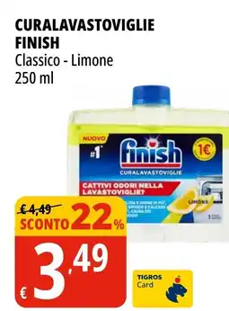 Tigros Curalavastoviglie FINISH offerta