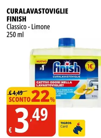 Tigros Curalavastoviglie FINISH offerta