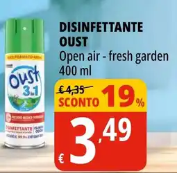 Tigros Disinfettante OUST offerta