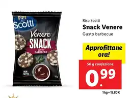 Lidl Riso Scotti Snack Venere offerta