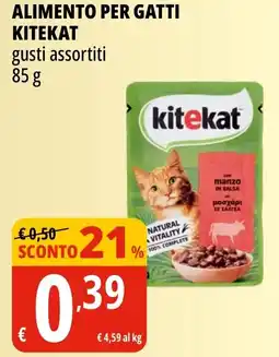 Tigros Alimento per gatti KITEKAT offerta