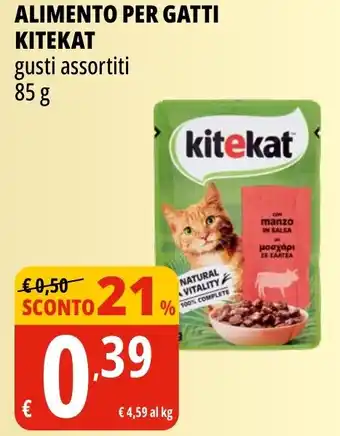 Tigros Alimento per gatti KITEKAT offerta