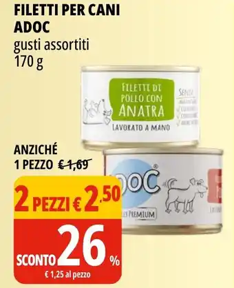 Tigros Filetti per cani ADOC offerta