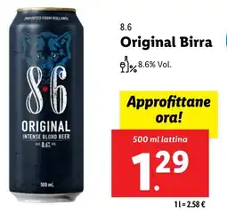 Lidl 8.6 Original Birra offerta