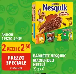 Tigros Barrette nesquik maxichoco NESTLÉ offerta