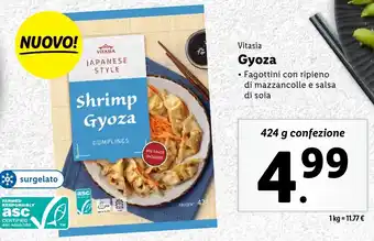 Lidl Vitasia Gyoza offerta