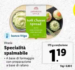 Lidl Vitasia Specialità spalmabile offerta