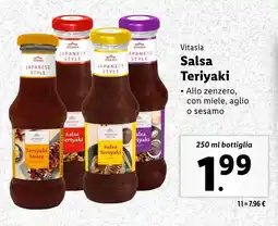 Lidl Vitasia Salsa Teriyaki offerta