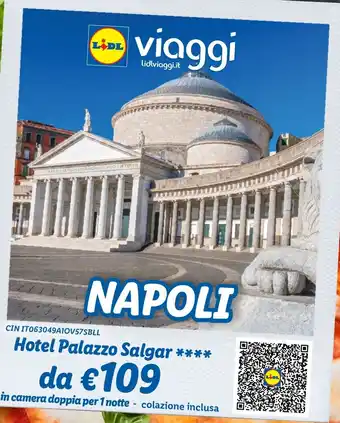 Lidl Hotel Palazzo Salgar offerta