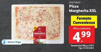 Lidl Chef Select Pizza Margherita XXL offerta