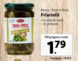 Lidl Baresa Pizza in Festa Friarielli offerta