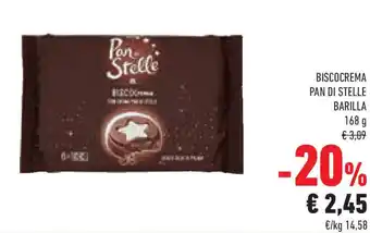 Conad Superstore Biscocrema pan di stelle BARILLA offerta