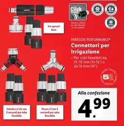 Lidl PARKSIDE PERFORMANCE Connettori per irrigazione offerta