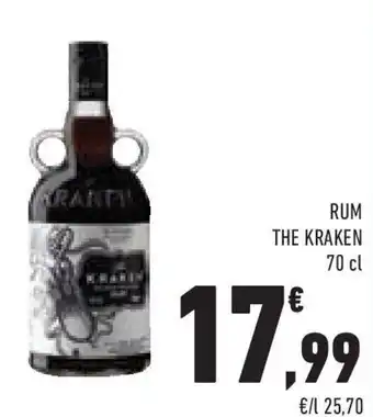 Conad Superstore Rum THE KRAKEN offerta