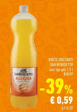 Conad Superstore Bibite frizzanti SAN BENEDETTO offerta