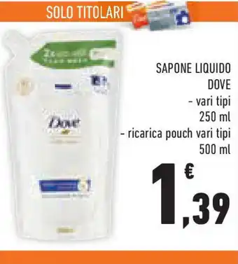 Conad Superstore Sapone liquido DOVE offerta