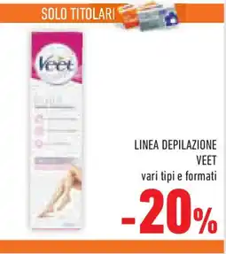 Conad Superstore Linea depilazione VEET offerta