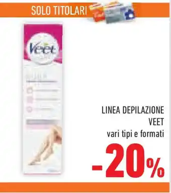 Conad Superstore Linea depilazione VEET offerta