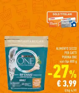 Conad Superstore Alimento secco per gatti PURINA ONE offerta