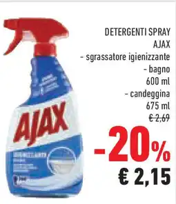 Conad Superstore Detergenti spray AJAX offerta