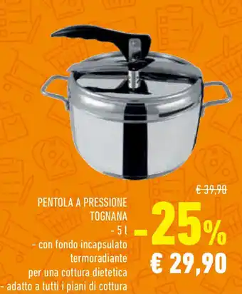 Conad Superstore Pentola a pressione TOGNANA offerta