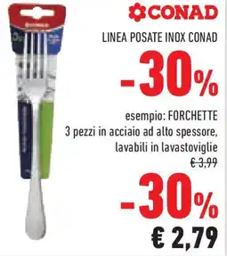 Conad Superstore CONAD Forchette offerta