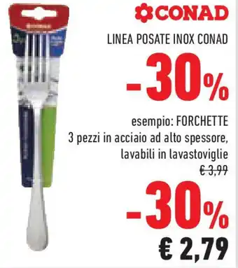 Conad Superstore CONAD Forchette offerta