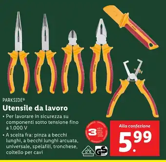 Lidl PARKSIDE Utensile da lavoro offerta