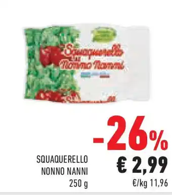 Conad Superstore Squaquerello NONNO NANNI offerta