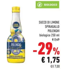 Conad Superstore Succo di limone spinagallo POLENGHI offerta