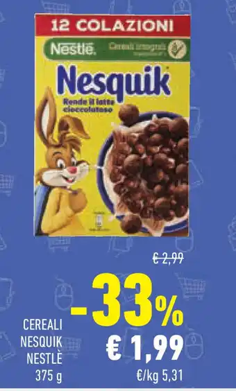 Conad Superstore Cereali nesquik NESTLÈ offerta