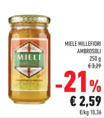 Conad Superstore Miele millefiori ambrosoli offerta