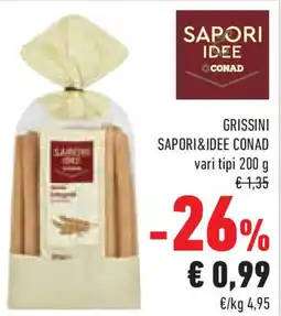 Conad Superstore Grissini SAPORI&IDEE CONAD offerta