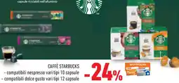 Conad Superstore Caffè STARBUCKS offerta