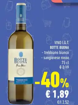 Conad Superstore Vino i.g.t. BOTTE BUONA offerta