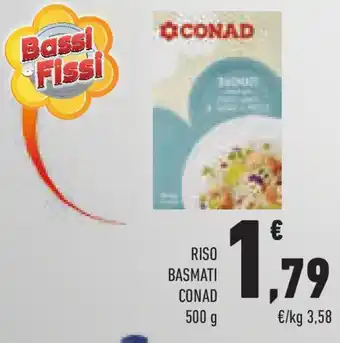 Conad Superstore Riso basmati CONAD offerta