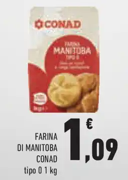 Conad Superstore Farina di manitoba CONAD tipo 0 offerta