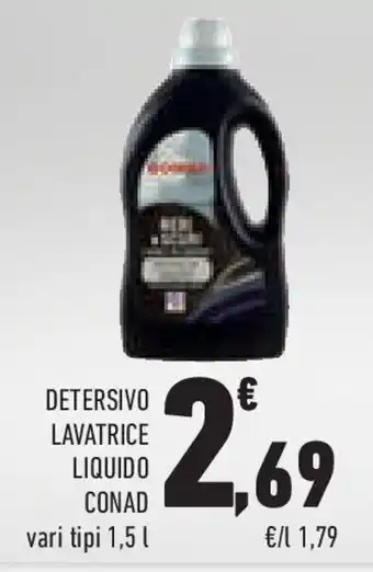 Conad Superstore Detersivo lavatrice liquido CONAD offerta