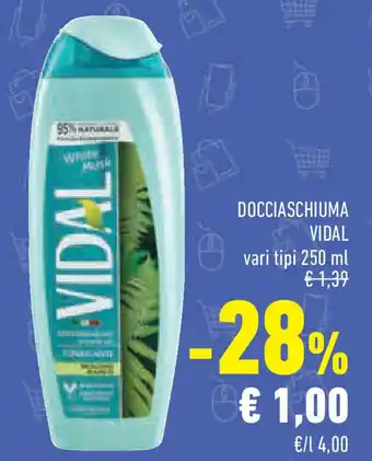 Conad Superstore Docciaschiuma VIDAL offerta