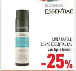 Conad Superstore Linea capelli conad ESSENTIAE LAB offerta