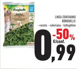 Conad Superstore Linea contadino BONDUELLE offerta