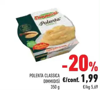 Conad Superstore Polenta classica DIMMIDISÌ offerta