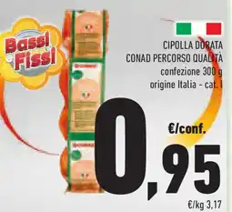 Conad Superstore Cipolla dorata CONAD PERCORSO QUALITÀ offerta