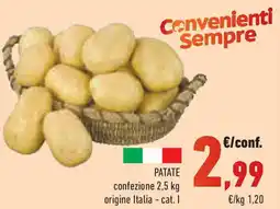 Conad Superstore Patate offerta