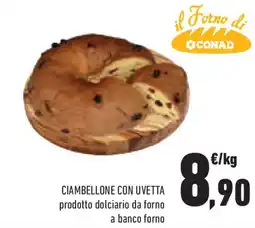 Conad Superstore Il forno di ciambellone con uvetta offerta