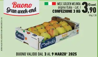 Conad Superstore Mele golden melinda offerta