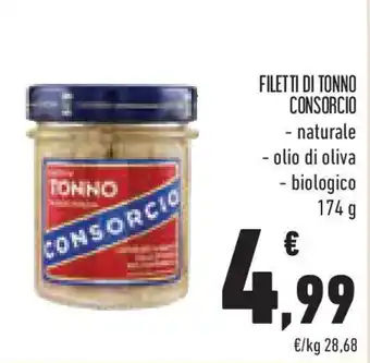 Conad Superstore Filetti di tonno CONSORCIO offerta