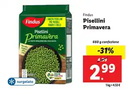 Lidl Findus Pisellini Primavera offerta