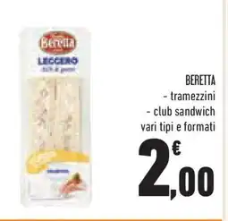 Conad Superstore BERETTA - tramezzini - club sandwich offerta